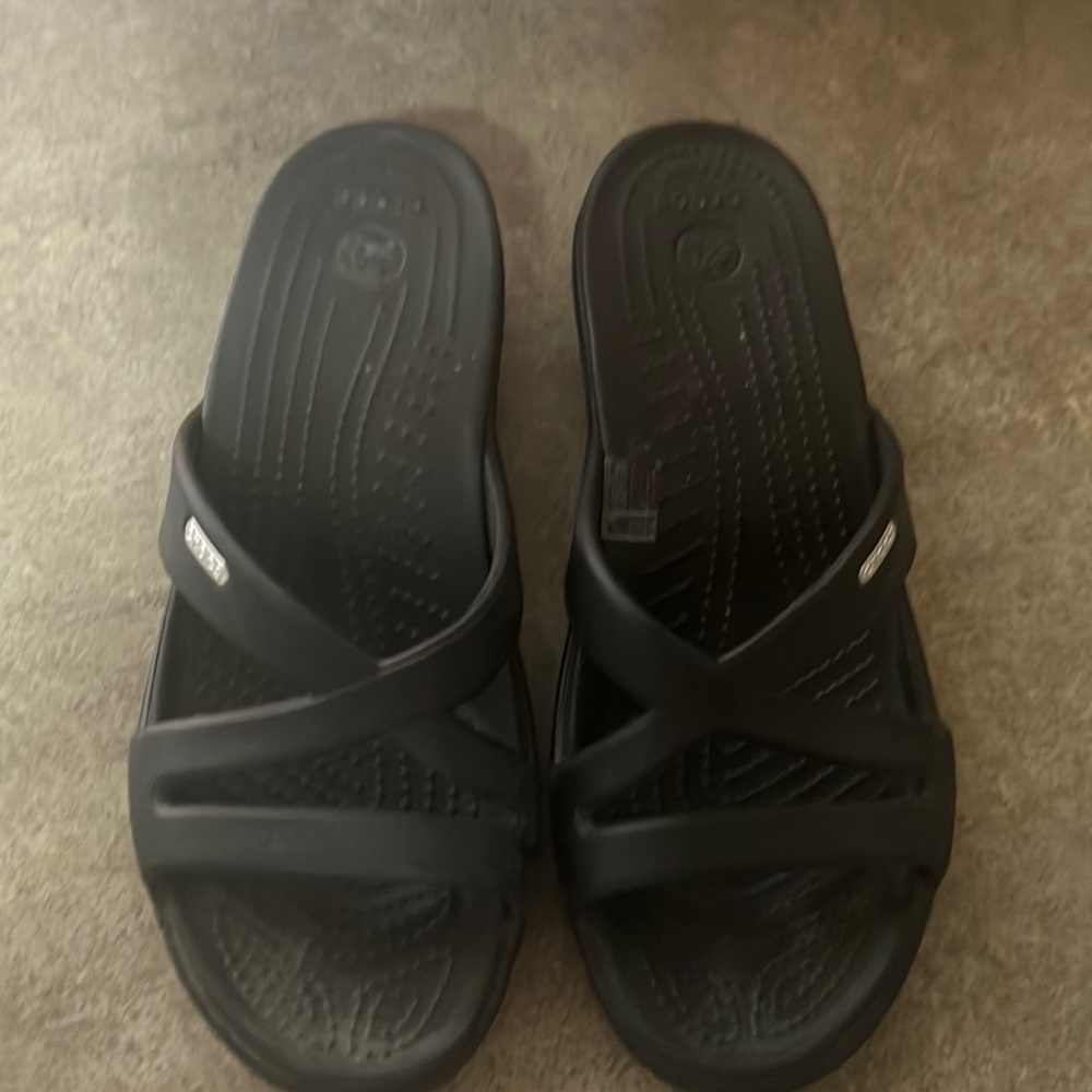 Crocs flip flops